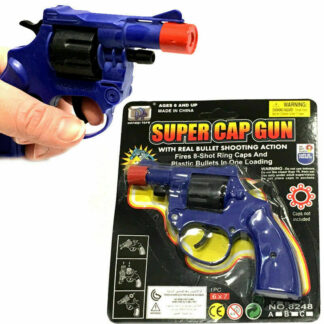 Kids Cap Gun with Caps 144 shots plus gun + 3 IN 1 - Bang Stuff